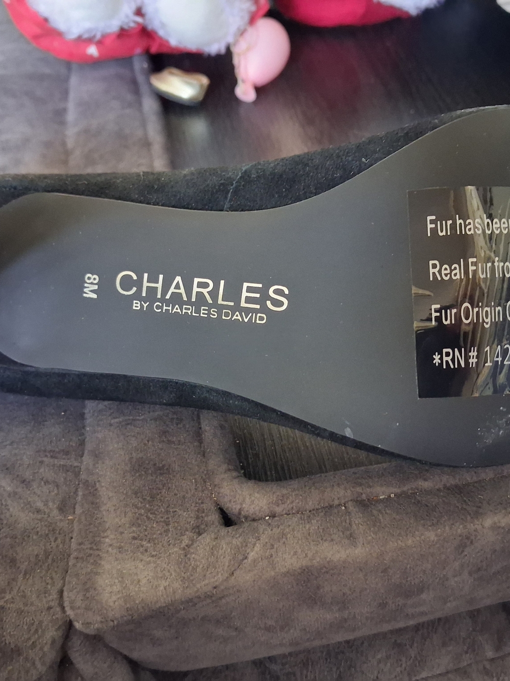 Charles by Charles David Black Pointed-Toe Pom-Pom Pump (NEVER WORN) - Picture 4 of 4